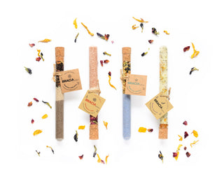 Set de 4 shoturi naturale de baie Bracia Mydlarze