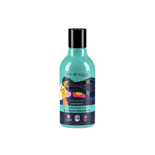 Șampon normalizant pentru păr gras cu Hidrolat din oregano Gift of Nature