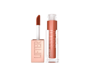 Luciu de buze cu acid hialuronic și vitamina E Lifter Gloss 017 Copper Maybelline