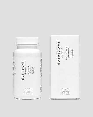 Colostrum 1000 mg/dzień na odporność, siara bydlęca z witaminami i minerałami Nutridome 60 szt._1 - 4