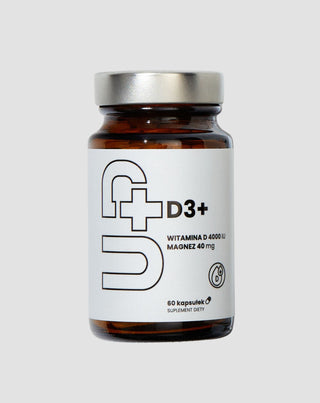 Supliment Up D3+ Vitamina D3 în combinație cu magneziu UP Health Pharma 60 capsule - 1