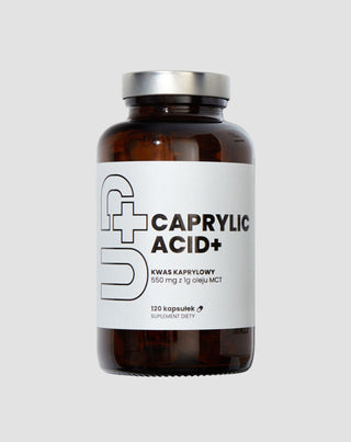 UP Acid caprilic+ supliment pentru susținerea confortului digestiv și a sănătății intestinale UP Health Pharma 120 capsule - 1