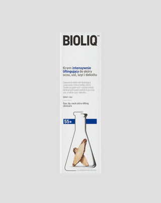 Cremă lifting intensivă pentru ochi, buze, gât și decolteu 55+ Bioliq - 1
