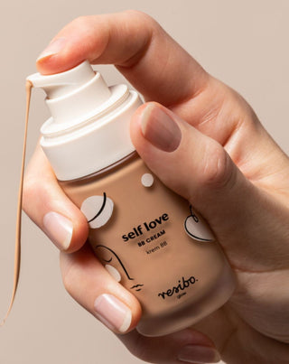 Cremă de față naturală și ecologică BB Self Love de culoare bej Natural Beige 30 ml Resibo - 2