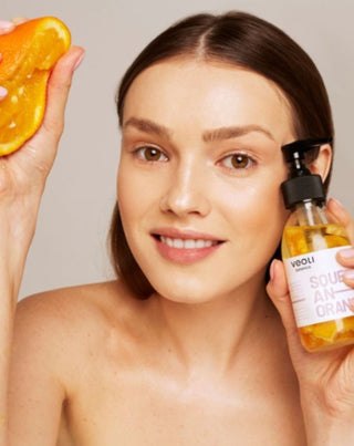Ulei emulsionant demachiant și SPF squeeze an orange Veoli Botanica - 2