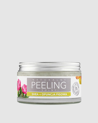Exfoliant natural cu sare, unt de shea și vitamina E care întărește puternic E-Fiore - 1