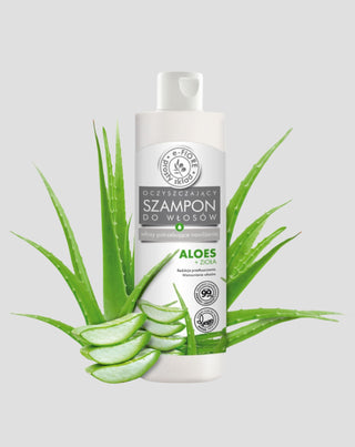 Șampon de curățare a părului pe bază de aloe vera și ierburi pentru uz zilnic E-Fiore - 1