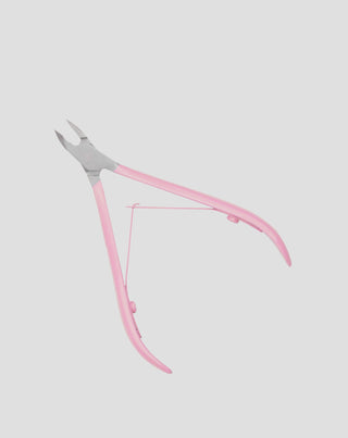 Clește profesional pentru cuticule 5mm cu mâner roz satinat You Beauty - 3