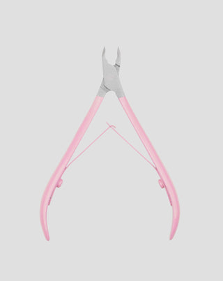 Clește profesional pentru cuticule 3mm cu mâner roz satinat You Beauty - 1