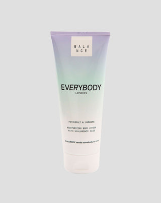 BALANCE loțiune hidratantă pentru corp cu acid hialuronic Patchouli & Jasmin Everybody London