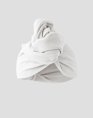 Turban de păr absorbant care scurtează timpul de uscare pentru toate tipurile de păr.Wrap Glov - 1