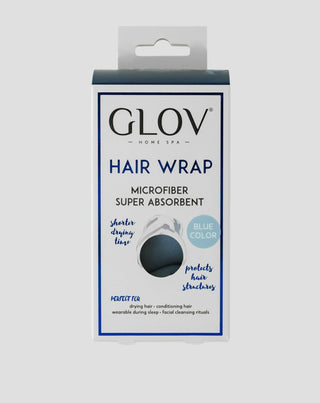 Turban de păr absorbant care scurtează timpul de uscare pentru toate tipurile de păr.Wrap Glov - 2