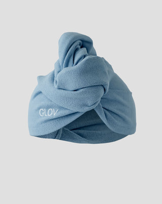 Turban albastru de păr, care reduce timpul de uscare pentru toate tipurile de păr Hair Wrap Glov - 2