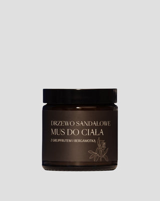 Lemn de santal spumă de corp cu grepfrut și bergamotă MgLife