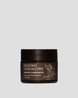 Deodorant cremă lemn de santal, grapefruit și bergamotă Mglife