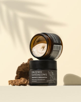Deodorant cremă lemn de santal, grapefruit și bergamotă Mglife