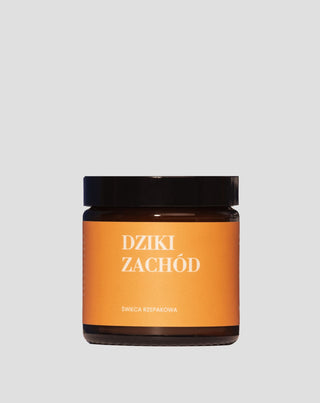 Lumânare naturală din semințe de rapiță cu căldura și parfumul caracteristic Wild West de la Mglife - 1