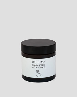 Cremă de față Biosoma cu ulei de argan și vitamina C pentru pielea foarte uscată - 1