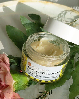Deodorant natural în cremă - deodorant sănătos cu in & Patchouli Opcja Natura_2 - 3