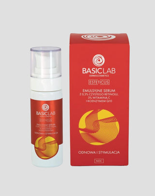 Ser emulsie cu 0,3% retinol BasicLab pur