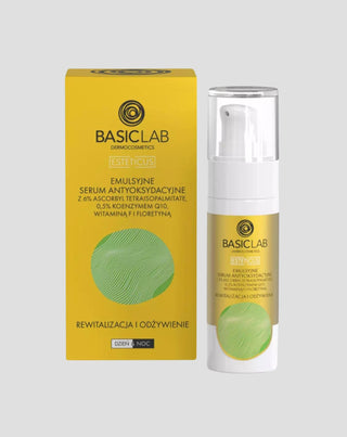 Emulsie de ser antioxidant cu 6% ascorbil tetraisopalmitat Revitalizează și hrănește BasicLab