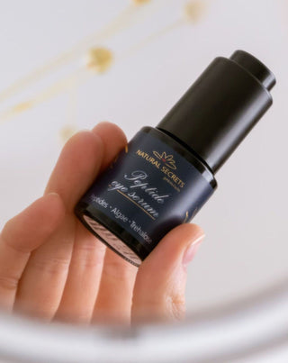 Gel pentru ochi Natural Secrets cu peptide, suc de castraveți și alge marine - 2