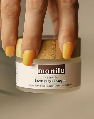 Cremă regeneranta hrănitoare pentru piele deshidratată și uscată cu ulei de argan Manilu - 2