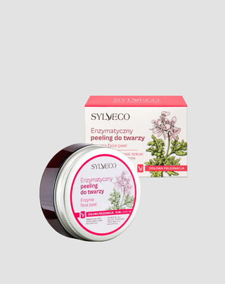 Peeling facial cu enzime de netezire care îmbunătățește structura pielii Sylveco - 2