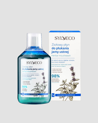 Apa de gură pe bază de plante cu extracte naturale fără alcool Sylveco - 2