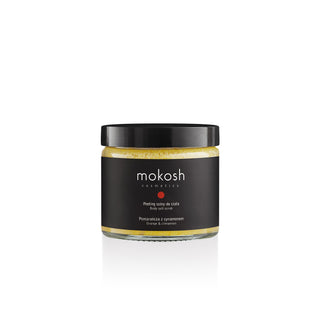 Exfoliant cu sare Portocală cu scorțișoară pentru fermitate și tensionare Mokosh
