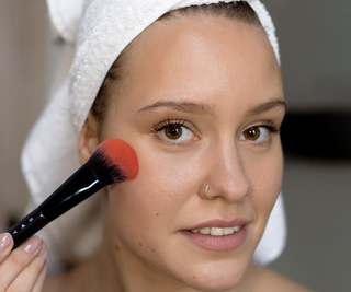 Pensula pentru fard de obraz sau bronzer cu varf rotunjit nr. 9 Say Makeup - 2