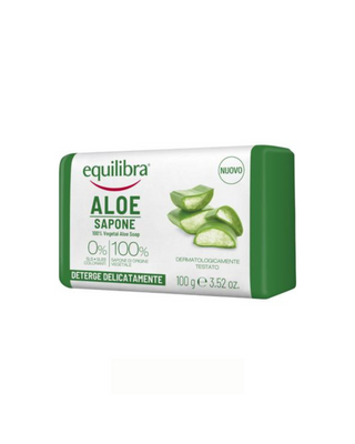 Săpun de aloe pentru spălarea feței, mâinilor și a întregului corp, precum și a zonelor intime Equilibra