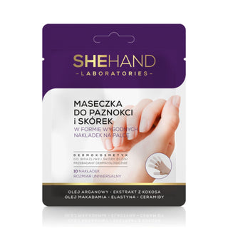 Mască pentru unghii și cuticule cu ceramide și uleiuri hrănitoare SheHand