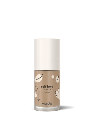 Cremă naturală și ecologică BB Self Love pentru față în nuanță Sunny Beige 30 ml Resibo