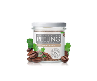 E-Fiore scrub natural cu zahăr unt de shea și cafea pentru a reduce coaja de portocală