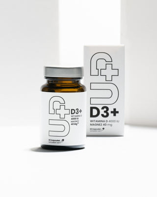 Supliment Up D3+ Vitamina D3 în combinație cu magneziu UP Health Pharma 60 capsule