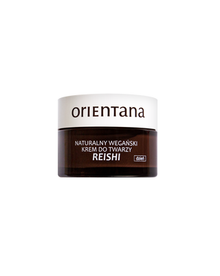 Cremă naturală de față vegană de zi cu ciuperci reishi Orientana