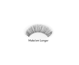 Gene artificiale 2d pentru aplicații multiple pentru un efect natural Make'em Longer Bamm!Lashes