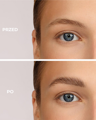 Pomadă de sprâncene rezistentă la apă Light maro rece Affect - 3