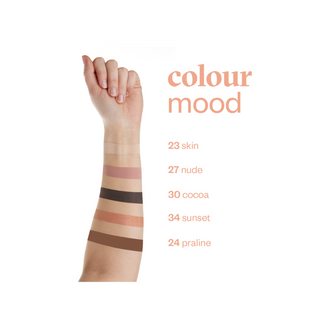 Fard de pleoape mat Colour mood de culoarea piersicii 32 Bloom Paese