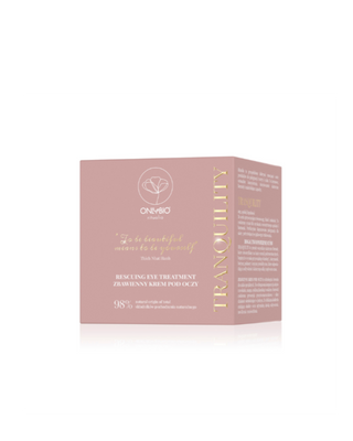 Cremă vindecătoare de ochi, pentru întinerire și strălucire Tranquility Ritualia Onlybio
