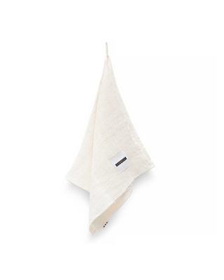 Prosop de in moale și plușat Wafel Cream 40x100 cm Hhuumm