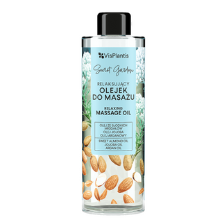 Ulei de masaj hidratant și relaxant cu parfum de migdale Secret Garden Vis Plantis