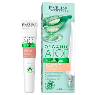 Aloe Organic + Colagen Lichid BIO Organic pentru Reducerea Cearcanelor Eveline Cosmetics