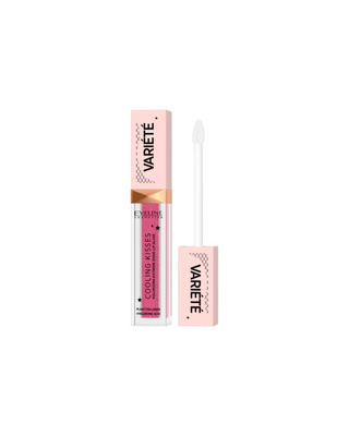 Luciu de buze pentru volumul buzelor cu efect de răcire 06 Variete Cooling Kisses Eveline