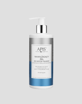 Gel de spălat facial hidratant și liniștitor cu acid hialuronic Apis - 1