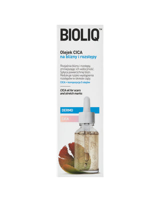 Dermo-uleiul CICA pentru cicatrici și vergeturi cu Centella asiatică bioactivă Bioliq