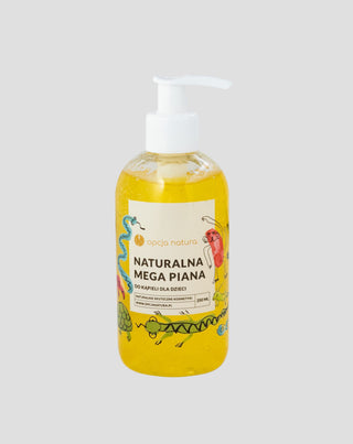 Loțiune de baie delicată pentru copii Natural Mega Foam cu ulei de cătină Opcja Natura - 1