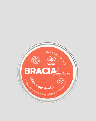 Balsam de buze regenerant trandafiri și avocado cu vitamina E Bracia Mydlarze - 1