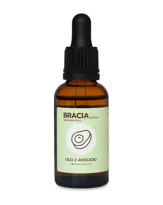 Ulei de avocado hidratant și hrănitor cu vitaminele A, E și D Bracia Mydlarze